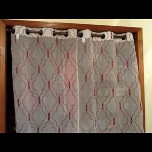 Curtains  never used